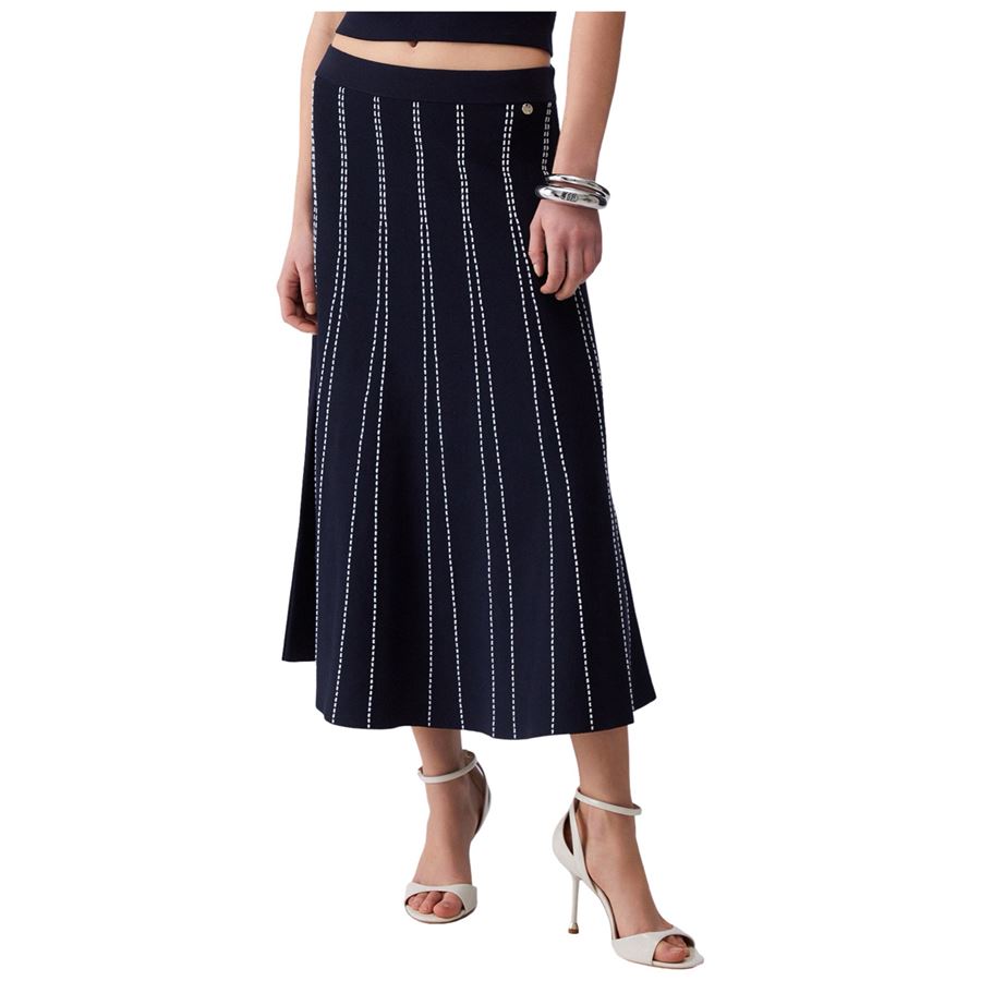 Gonna midi in maglia da donna Liu Jo | WA6148MA81RL9057